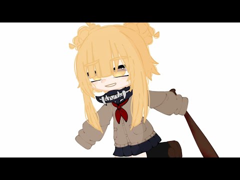 [🌻] • "I beat that boy with a bat, smack!"/Meme/Bnha/{gacha club edit.} [Ft.Toga e Deku]