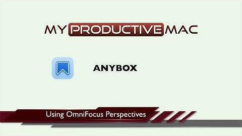 Using OmniFocus Perspectives with Anybox