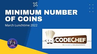 Minimum number of coins Problem Code: MINCOINS | CodeChef Solution | Python3
