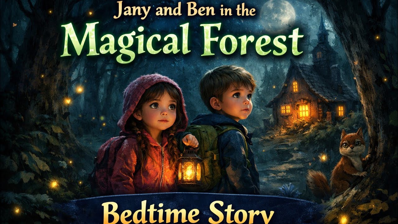 Bedtime Story for Kids | Two Children Lost in a Magical Forest | Calm Sleep Story