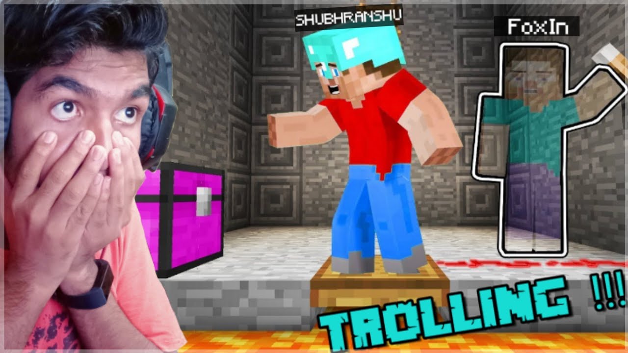 TROLLING SHUBHRANSHU AND OTHER IN MINETOPIA SMP | FoxIn | TROLLING