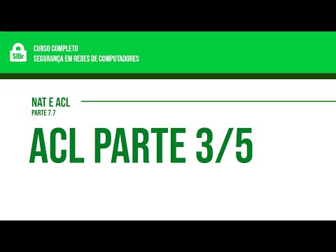 7.7 - NAT e ACL - ACL Parte 3/5