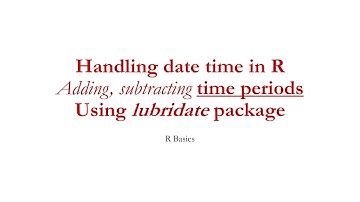 lubridate time periods