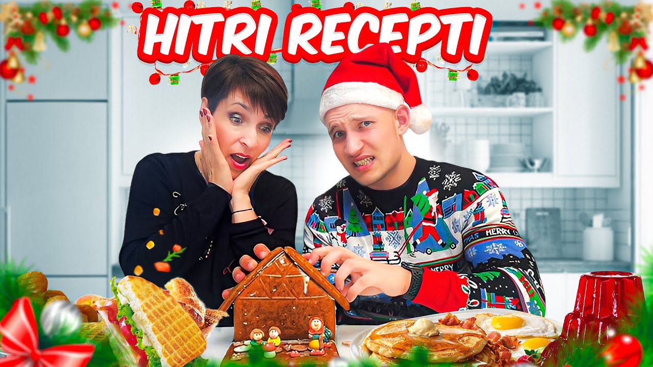 BOŽIČNI RECEPTI / COOKING WITH ANDREJ