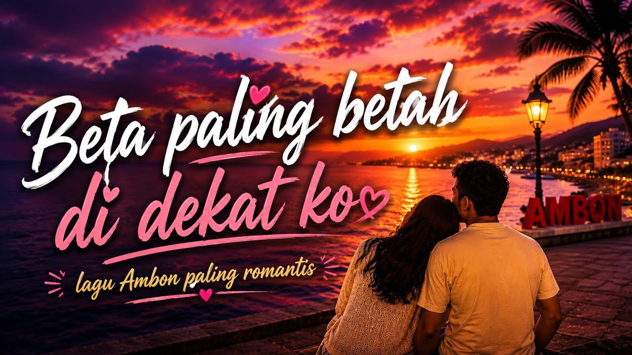 Lagu Ambon Terbaru Paling Romantis 🎹 Beta Paling Betah Di Dekat Ko