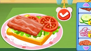 Jogando Restaurante do Bebê Panda - Playing Baby Panda Restaurant | Playing Games screenshot 3