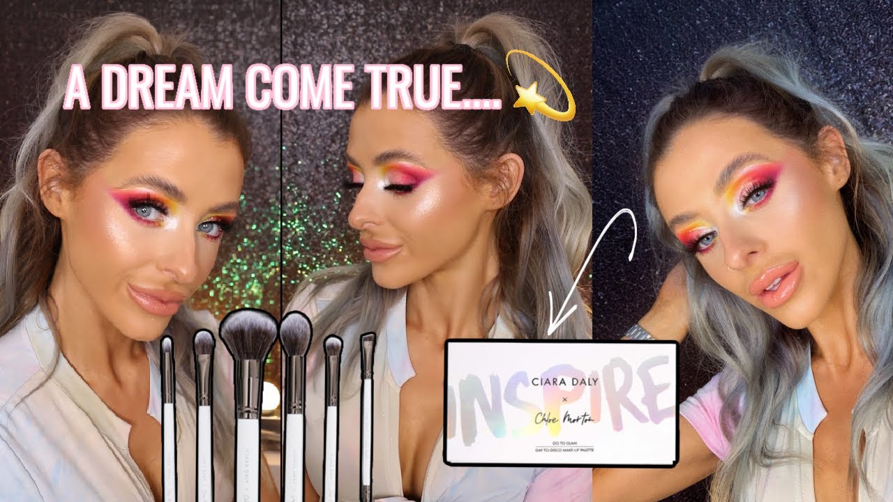 I HAVE MY OWN PALETTE & BRUSHES OMG...& MAKEUP TUTORIAL!