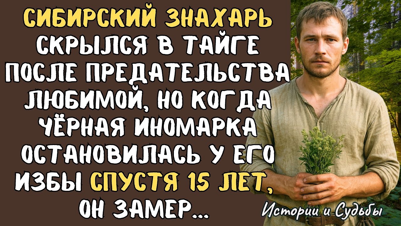 Сибирский ЗНАХАРЬ скрылся в ТАЙГЕ после предательства любимой, а СПУСТЯ 15 лет, он замер едва…