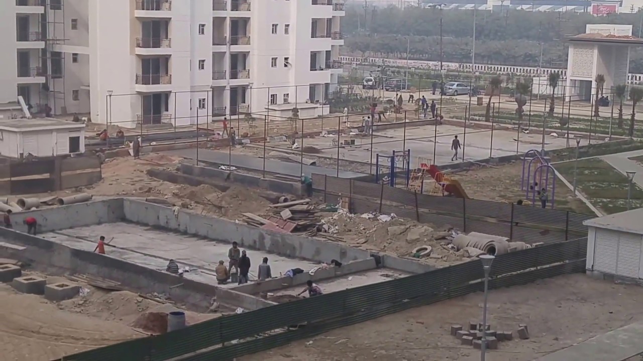 Lotus Zing Inside Campus view from T3 Balcony