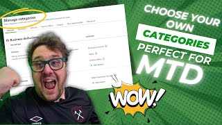 QuickBooks Sole Trader Update, You Can Now Create Your Own Categories (Perfect for MTD)