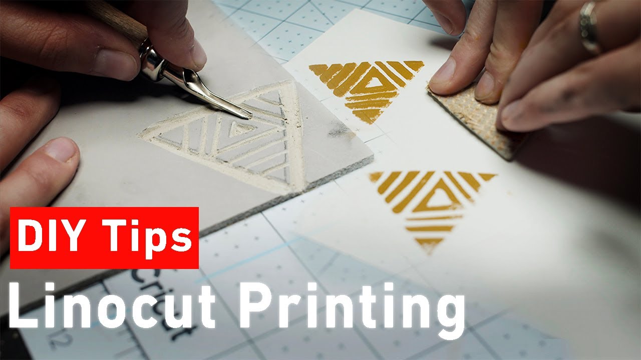 Linocut Kit, Beginner Linocut, Includes Video Tutorial