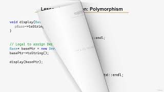 1  Polymorphism Lesson Introduction