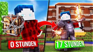 0 STUNDEN ⇨ 17 STUNDEN (HARDCORE OHNE CRAFTING TABLE)