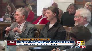Pike County massacre suspect Jake Wagner appears in court