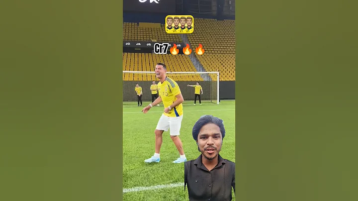 Mr.Beast new shorts (How many people to stop CR7 ? )#shorts #football #trending