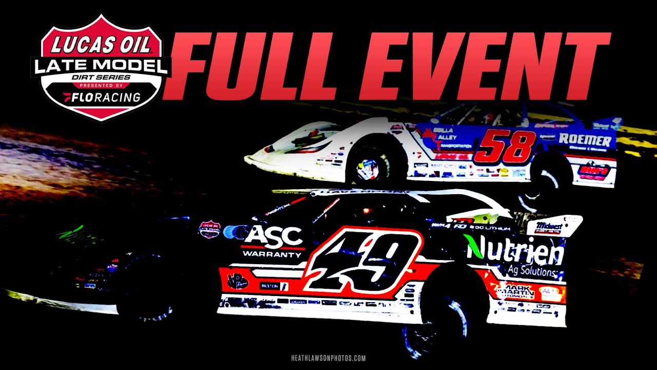 🟢 LIVE: Lucas Oil Late Model Dirt Series Show-Me 100 Thursday FULL EVENT