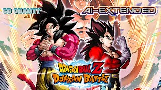 AI Extended Dokkan OST PHY LR SSJ4 Goku \u0026 SSJ4 Vegeta Active Skill
