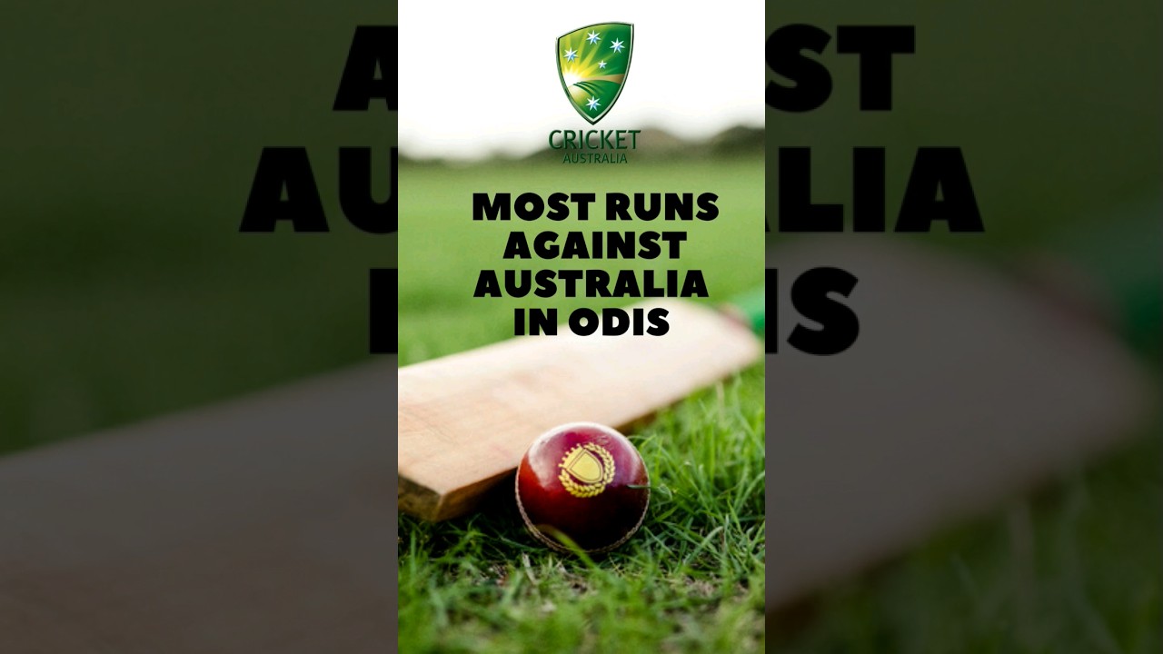 Rohit Sharma becomes the 2nd leading run scorer against Australia in ODIs #cricket #shorts #top5