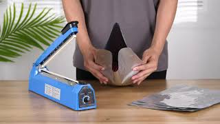 Nestling Heat Sealer Plastic Bag Sealer Impulse Sealer Food Sealer Bag Packing M