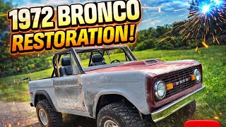 72 Bronco Restoration Episode 1