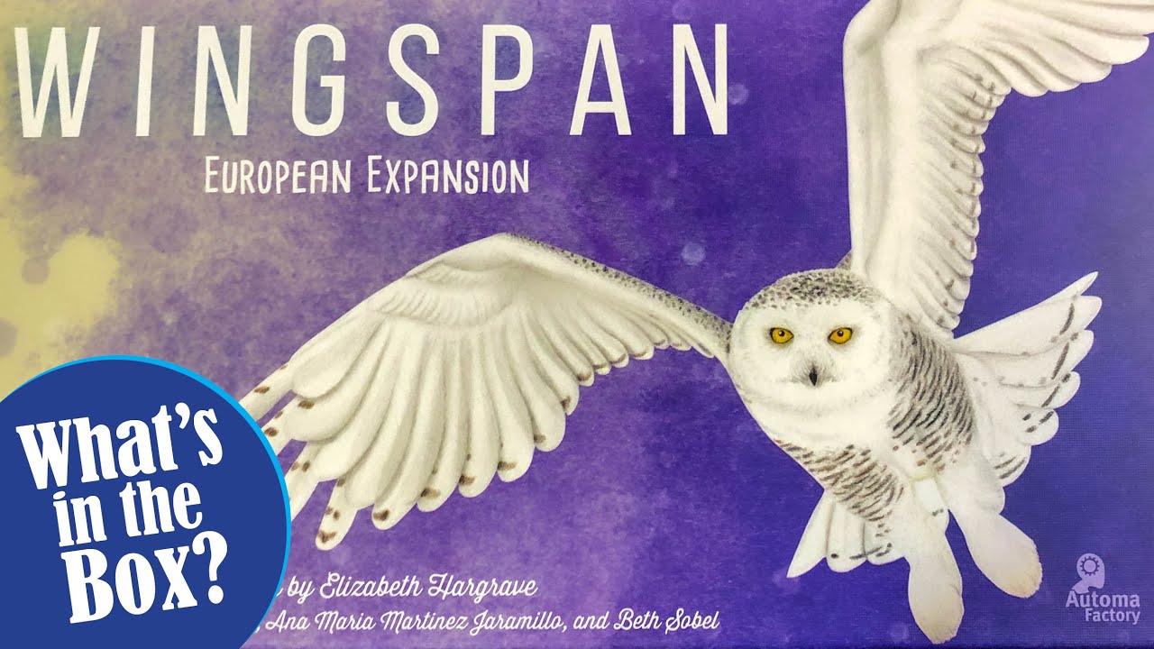 WINGSPAN European Expansion Unboxing - YouTube