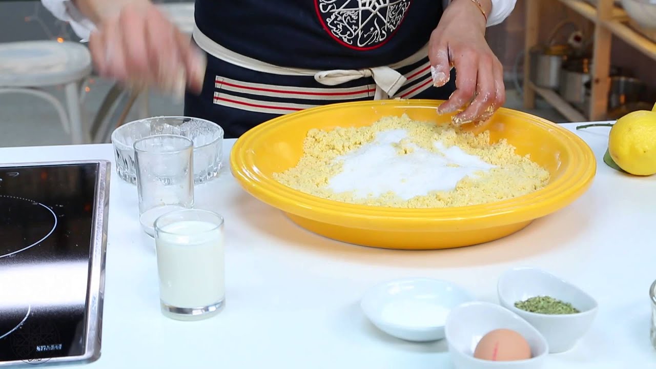 Choumicha : Harcha à l'anis au four