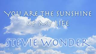 Stevie Wonder - You Are The Sunshine of My Life 1972 【和訳】スティーヴィー・ワンダー「サンシャイン」