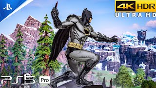 Fortnite (PS5 Pro) 4K 120FPS HDR Gameplay | Skin Batman Gotham City (Pen & Ink)