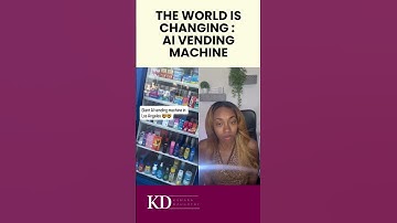 Deze AI-verkoopautomaat neemt je bestelling aan 🤖 | De toekomst is hier