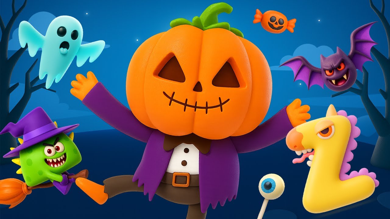 Хэллоуин ABC 3D | Песня про монстров | Учим английские буквы с ZooZooSong