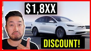 it HAPPENED....TESLA DISCOUNTS MODEL X