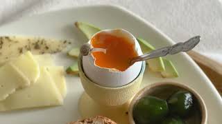 Snail For Breakfast A Soft-Boiled Egg As A Treat
