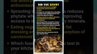 How Food Preparation Changes Nutrients
