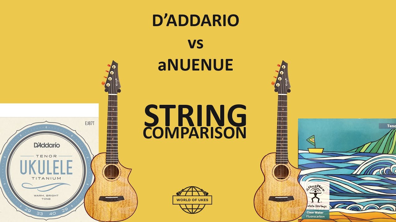 D'Addario vs. aNueNue String Comparison YouTube