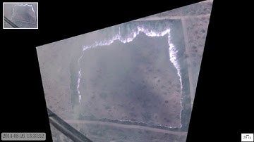 Visible orthorectified images from Skukuza4 burn