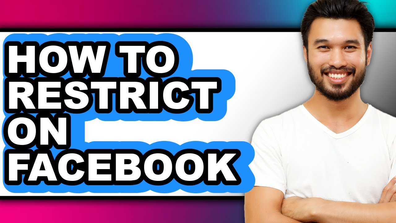 How to Restrict on Facebook (only Way) - YouTube