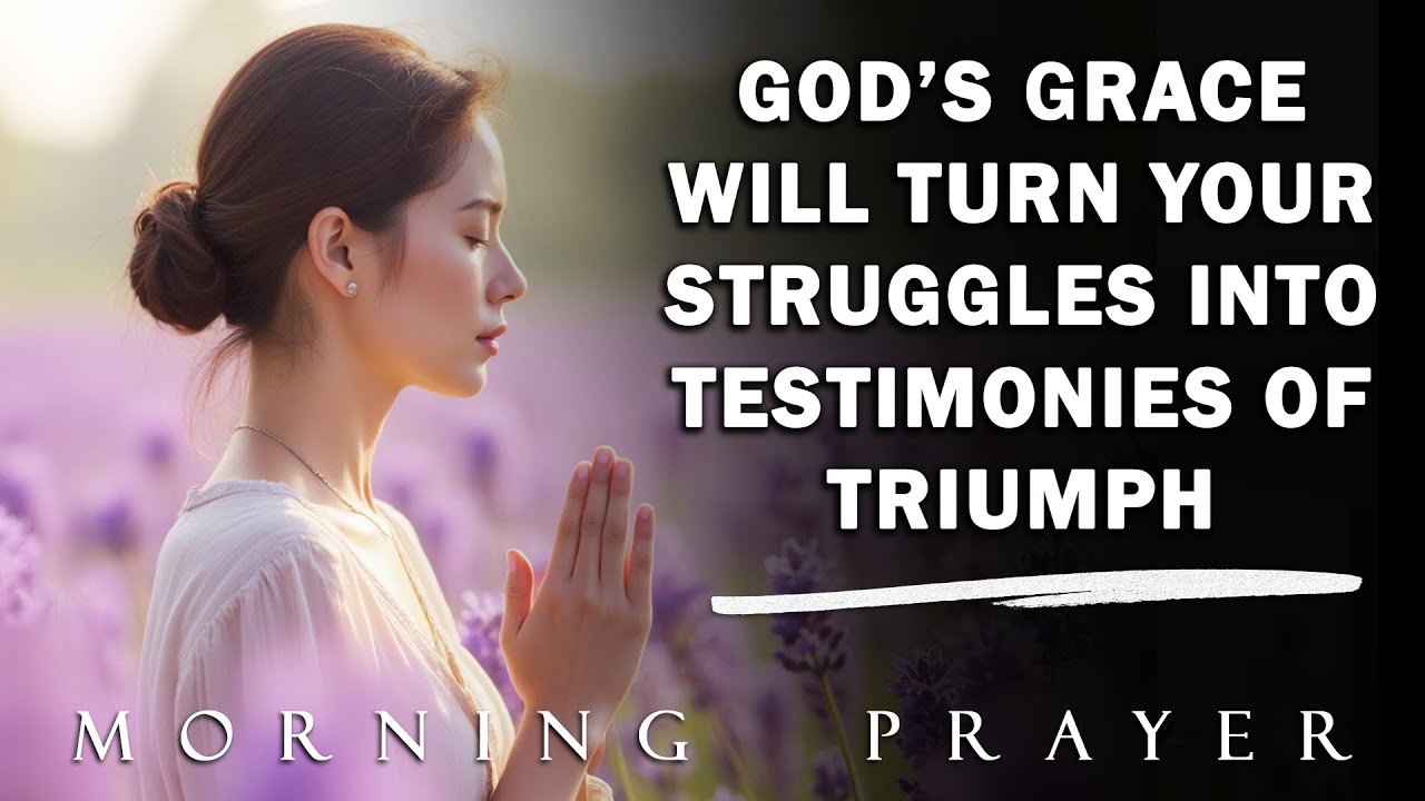 God’s Grace Will Turn Your Struggles Into Testimonies of Triumph | Divine Lessons Daily | 2025