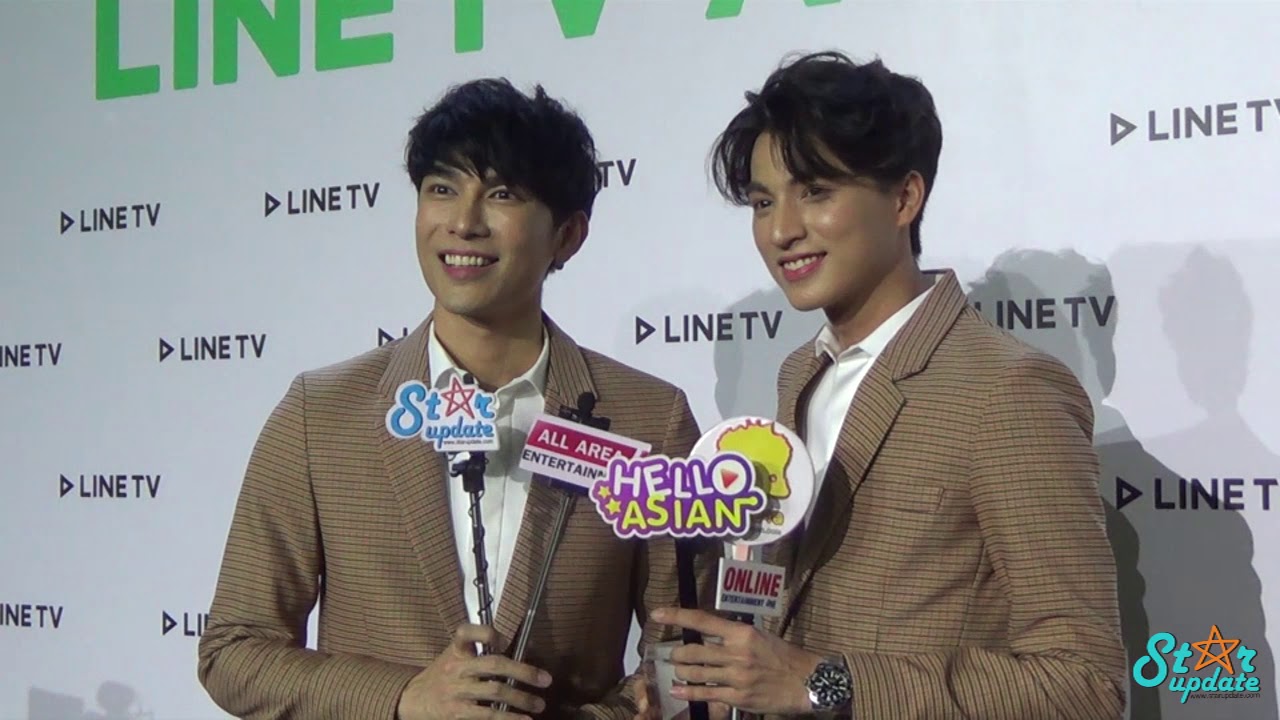 #มิวกลัฟ ปลื้ม รับรางวัล LINE TV BEST KISS SCENE