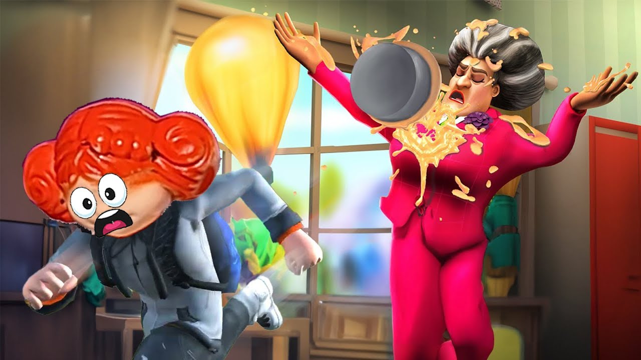 مقالب في بيت المدرسة الشريرة 😂 Scary Teacher 3D