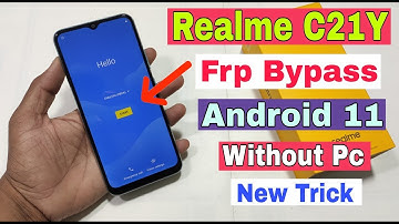 Realme C25y (Rmx3268) FRP Bypass  ll pattern Remove New Security Update Without PC 100% Free
