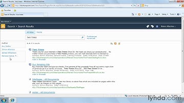 Sharepoint 2010 New Features HD 01 05 Improvements to the search function