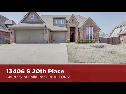 13406 S 20th Place, Bixby, OK home video tour