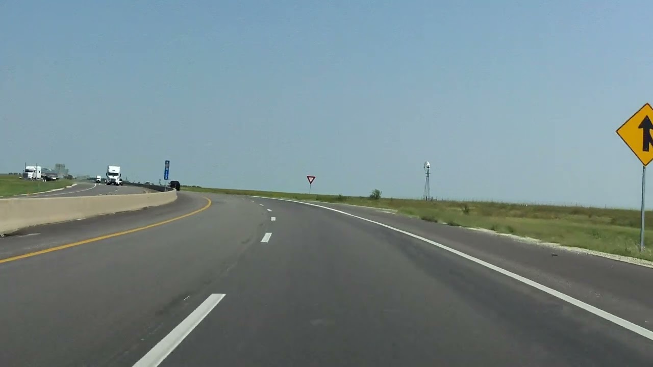 Kansas Turnpike (Exits 71 to 76) northbound YouTube