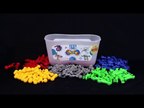 Подвижный конструктор ZOOB 125 деталей, 11125