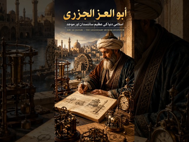 Abu al-Jazari — The Great Muslim Scientist Who Built Machines Centuries Ahead of His Time!