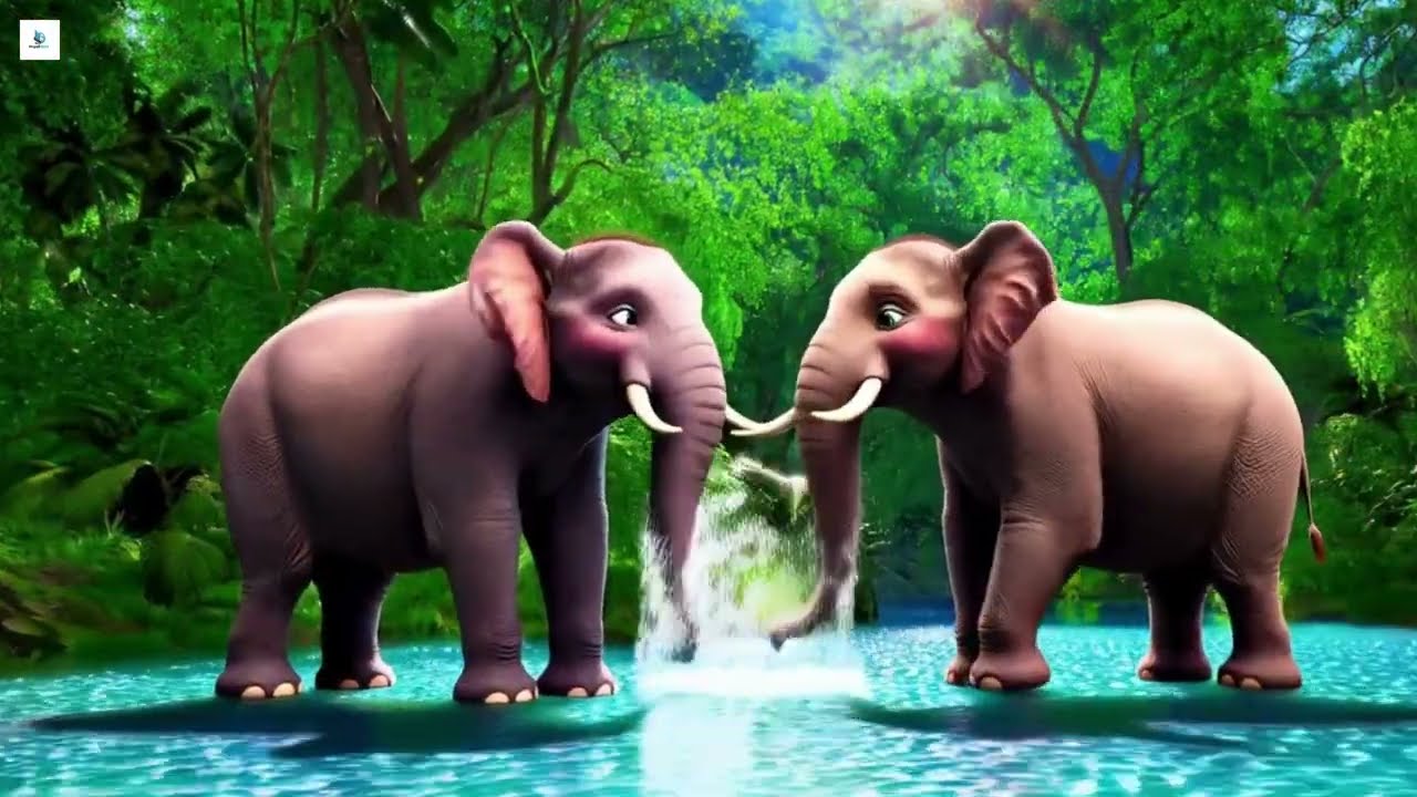 Clap Clap Animal Parade 🐘🦁 | Trending Kids Song 2025 | Fun Nursery Rhyme for Toddlers