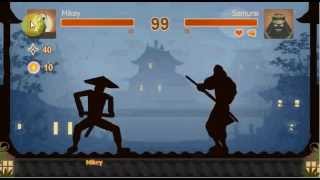 Shadow Fight - Nunchuk Tutorial on Samurai Boss screenshot 4