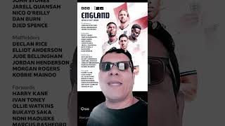 4 omissions &amp; beaucoup de jeunes pour l'Angleterre #england #tuchel #threelions #worlcup2026 #oot