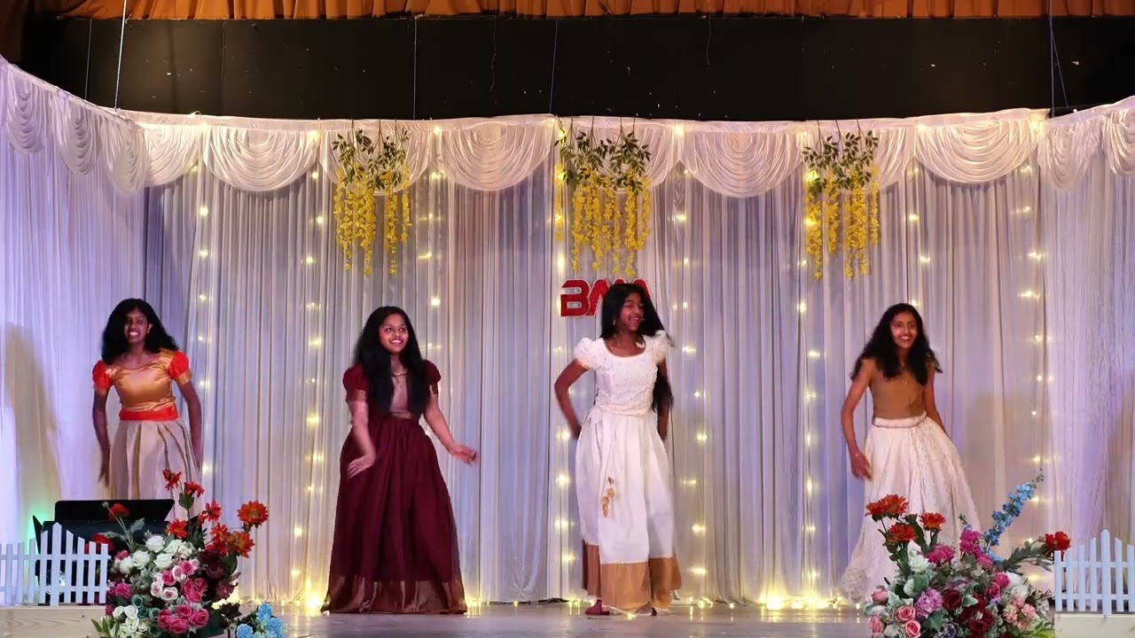 BMA Easter - Vishu 2025 Celebration -Dance by Ahiba Bobby, Angeline Alex, Janani Rajesh \u0026 Merin Jijo