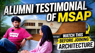 Applying to an Architecture School Watch this first (MSAP Alumni Interview)